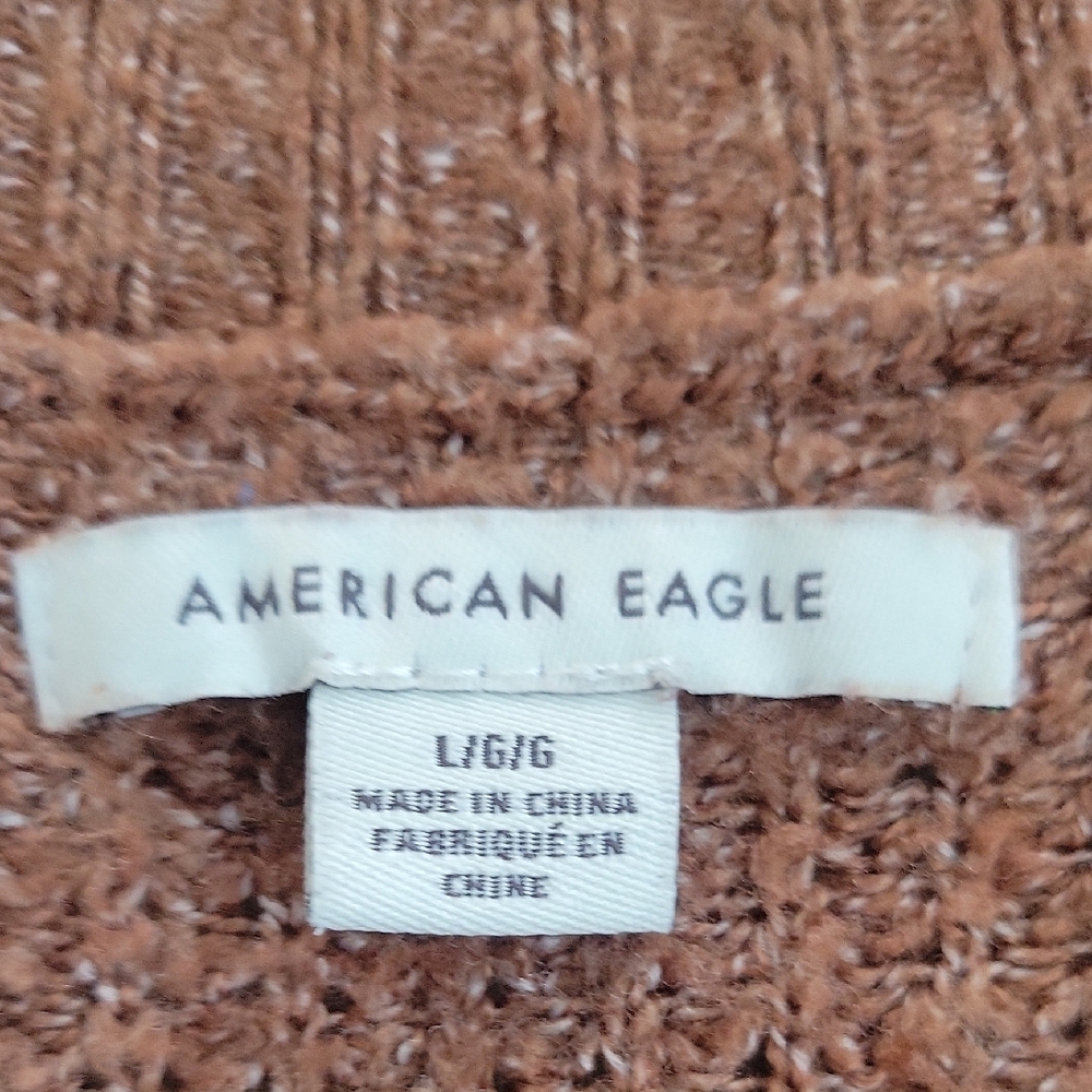 American Eagle Outfitters Brown Textured Sweater - Picture 2 of 5